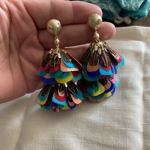 Kendra Scott Lenni Feather Earrings